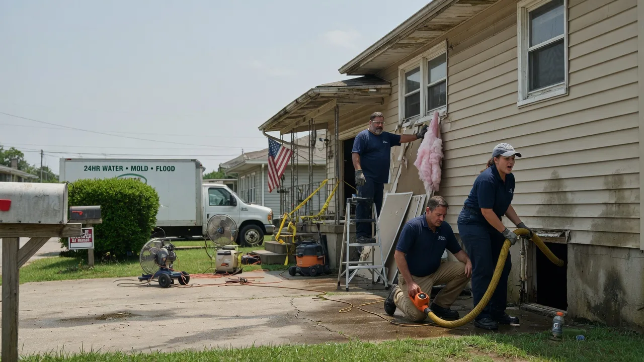 Water Damage Repair in Brockton, PA near me